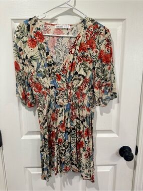 Zara Floral Dress Small